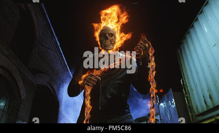 Studio Werbung noch von 'Ghost Rider' © 2007 Columbia Pictures Datei Referenz # 30738971 THA nur für redaktionelle Verwendung - Alle Rechte vorbehalten Stockfoto