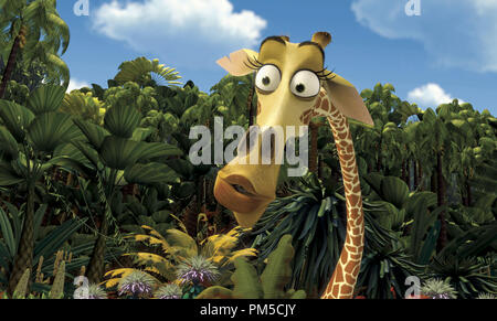 Film Still / Werbung immer noch von "Madagascar" melman die Giraffe © 2005 Dream Works Foto: Dream Works Animation SKG-Datei Referenz # 307361109 THA nur für redaktionelle Verwendung - Alle Rechte vorbehalten Stockfoto