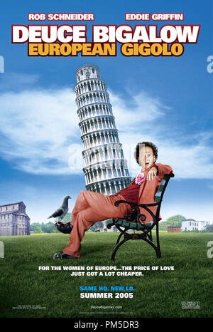 'Deuce Bigalow: European Gigolo' Poster © 2005 Sony Pictures Datei Referenz # 30736536 THA nur für redaktionelle Verwendung - Alle Rechte vorbehalten Stockfoto