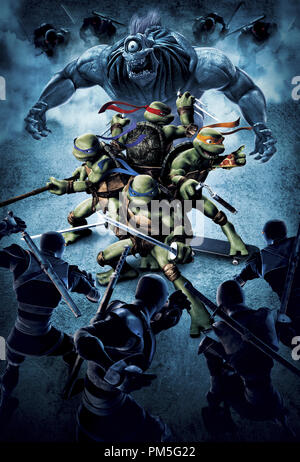 Studio Werbung immer noch von "Tmnt (Teenage Mutant Ninja Turtles") Artwork © 2007 Warner Datei Referenz # 307381828 THA nur für redaktionelle Verwendung - Alle Rechte vorbehalten Stockfoto