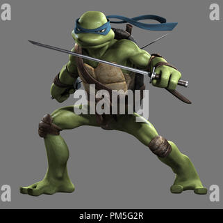 Studio Werbung immer noch von "Tmnt (Teenage Mutant Ninja Turtles") Leonardo © 2007 Warner Datei Referenz # 307381846 THA nur für redaktionelle Verwendung - Alle Rechte vorbehalten Stockfoto