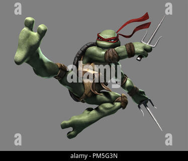 Studio Werbung immer noch von "Tmnt (Teenage Mutant Ninja Turtles") Raphael © 2007 Warner Datei Referenz # 307381863 THA nur für redaktionelle Verwendung - Alle Rechte vorbehalten Stockfoto