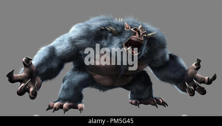 Studio Werbung immer noch von "Tmnt (Teenage Mutant Ninja Turtles") die Bigfoot Monster © 2007 Warner Datei Referenz # 307381871 THA nur für redaktionelle Verwendung - Alle Rechte vorbehalten Stockfoto