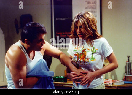 Film Still / Werbung noch vom Film noch / Werbung Stills aus "Friends", Matt LeBlanc, Jennifer Aniston 2001/2002 (Saison 8) © 2001 Warner/NBC Datei Referenz # 30754160 THA nur für redaktionelle Verwendung - Alle Rechte vorbehalten Stockfoto