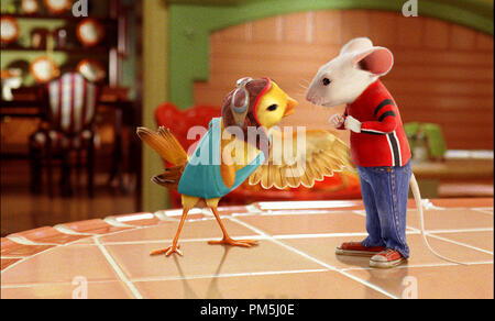 Film Still / Werbung noch von tuart Little 2' Margalo der Vogel, "Stuart Little" © 2002 Columbia Pictures Stockfoto