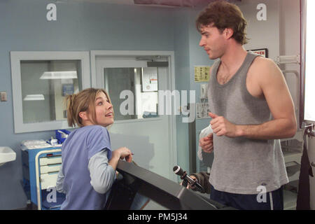 Film Still / Werbung noch von 'Scrubs' Episode: 'My Way oder der Autobahn' Sarah Chalke, Scott Foley April 16, 2002 Foto: Paul Drinkwater Datei Referenz # 30754445 THA nur für redaktionelle Verwendung - Alle Rechte vorbehalten Stockfoto