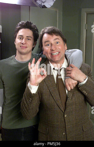 Film Still / Werbung noch von 'Scrubs' Episode: 'Mein alter Mann", Zach Braff, John Ritter April 9, 2002 Foto: Paul Drinkwater Datei Referenz # 30754447 THA nur für redaktionelle Verwendung - Alle Rechte vorbehalten Stockfoto