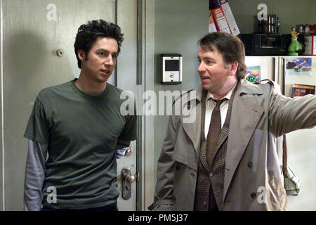 Film Still / Werbung noch von 'Scrubs' Episode: 'Mein alter Mann", Zach Braff, John Ritter April 9, 2002 Foto: Paul Drinkwater Datei Referenz # 30754448 THA nur für redaktionelle Verwendung - Alle Rechte vorbehalten Stockfoto