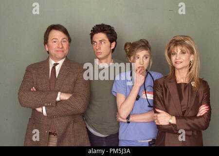 Film Still / Werbung noch von 'Scrubs' Episode: 'Mein alter Mann", John Ritter, Zach Braff, Sarah Chalke, Markie Post April 9, 2002 Foto: Paul Drinkwater Datei Referenz # 30754449 THA nur für redaktionelle Verwendung - Alle Rechte vorbehalten Stockfoto