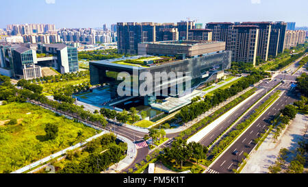 Städtische Landschaft von Guangzhou, China Stockfoto