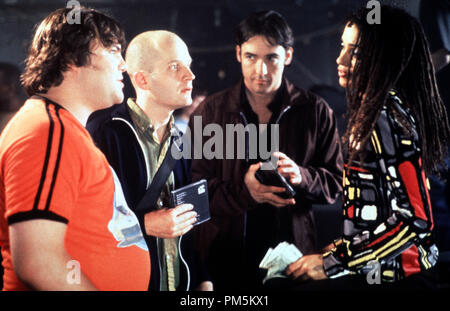 Film Still / Werbung Stills aus "High Fidelity" Jack Black, Todd Louiso, John Cusack, Lisa Bonet © 2000 Touchstone Foto: Melissa Moseley Datei Referenz # 30846434 THA nur für redaktionelle Verwendung - Alle Rechte vorbehalten Stockfoto