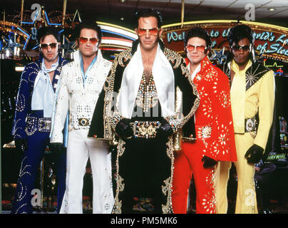 Film Still / Werbung immer noch von "Drei tausend Meilen von Graceland' David Arquette, Kurt Russell, Kevin Costner, Christian Slater, Bokeem Woodbine © 2001 Warner Brothers Photo Credit: Alan Markfield Datei Referenz # 30847057 THA nur für redaktionelle Verwendung - Alle Rechte vorbehalten Stockfoto