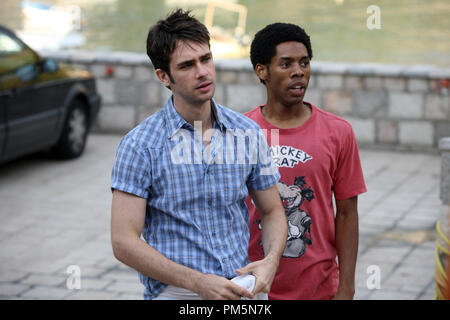 Scott Mechlowicz und Alphonso McAuley in Cat Run Stockfoto