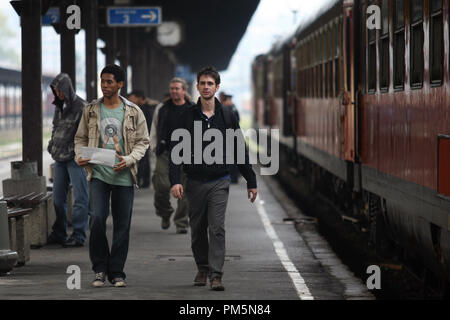 Scott Mechlowicz und Alphonso McAuley in Cat Run Stockfoto