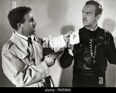 Peter Sellers und David Niven 'Pink Panther' 1963 MGM Datei Referenz # 30928 977 THA Stockfoto