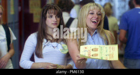 Szenenfoto aus "Napoleon Dynamite" Emily Kennard, Haylie Duff Stockfoto