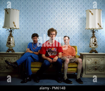 Szenenfoto aus "Napoleon Dynamite" Jon Heder, Jon Gries, Aaron Ruell Stockfoto