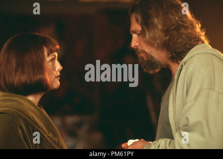 Szene aus "The Big Lebowski" Julianne Moore, Jeff Bridges Stockfoto