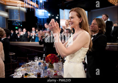 Nicole Kidman auf der 68. jährlichen Golden Globe Awards im Beverly Hilton in Beverly Hills, CA am Sonntag, 16. Januar 2011. Stockfoto