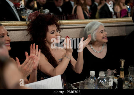 Helena Bonham Carter bei der 68. jährlichen Golden Globe Awards im Beverly Hilton in Beverly Hills, CA am Sonntag, 16. Januar 2011. Stockfoto