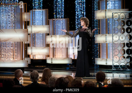 Jane Fonda präsentiert auf der 68. jährlichen Golden Globe Awards im Beverly Hilton in Beverly Hills, CA am Sonntag, 16. Januar 2011. Stockfoto