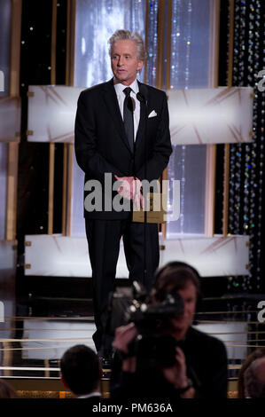 Michael Douglas präsentiert auf der 68. jährlichen Golden Globe Awards im Beverly Hilton in Beverly Hills, CA am Sonntag, 16. Januar 2011. Stockfoto
