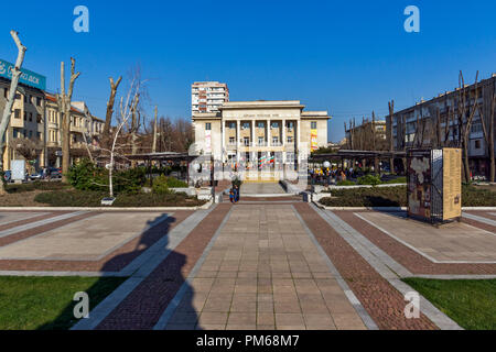 Chaskowo, Bulgarien - 15. März, 2014: kulturelles Zentrum in der Mitte der Stadt von Haskovo, Bulgarien Stockfoto