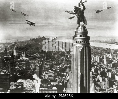 "King Kong"-Szene noch 1933 RKO Datei Referenz # 31316 160 THA Stockfoto