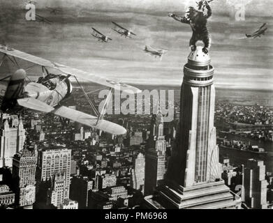 "King Kong"-Szene noch 1933 RKO Datei Referenz # 31316 171 THA Stockfoto