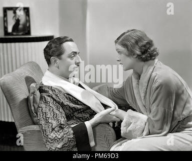 Myrna Loy und William Powell, "Der dünne Mann" 1934 MGM Datei Referenz # 31316 265 THA Stockfoto