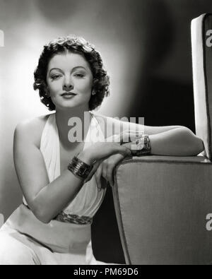 Myrna Loy, circa 1934. Datei Referenz # 31316 267 THA Stockfoto