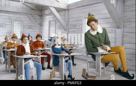 Film Still / Werbung noch von Elf Will Ferrell © 2003 New Line Cinema Photo Credit: Alan Markfield Datei Referenz # 30753767 THA nur für redaktionelle Verwendung - Alle Rechte vorbehalten Stockfoto