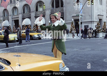 Film Still / Werbung noch von Elf Will Ferrell © 2003 New Line Cinema Photo Credit: Alan Markfield Datei Referenz # 30753773 THA nur für redaktionelle Verwendung - Alle Rechte vorbehalten Stockfoto