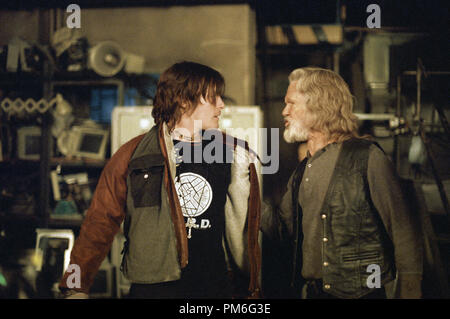 Film Still / Werbung noch von 'Blade II' Norman Reedus, Kris Kristofferson © 2002 New Line Cinema Foto: Bruce Talamon Stockfoto