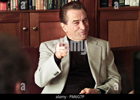 Film Still / Werbung noch von 'Analysieren', Robert De Niro © 2002 Warner Brothers Photo Credit: Phillip V. Caruso Stockfoto