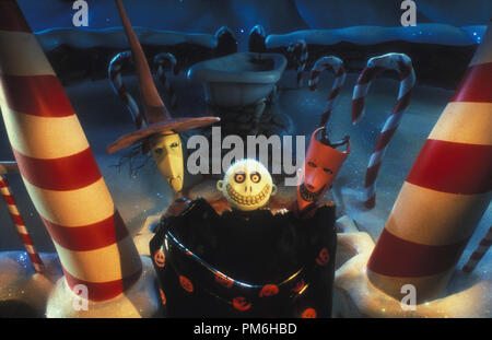 Szene aus "A Nightmare Before Christmas" © 1993 Touchstone Stockfoto