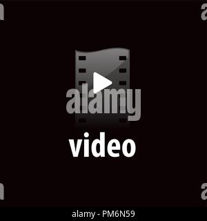 Vektor logo Film Stock Vektor