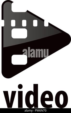 Vektor logo Film Stock Vektor
