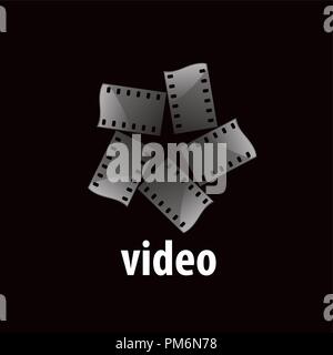 Vektor logo Film Stock Vektor
