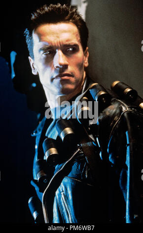 Szenenfoto aus "Terminator 2: Judgment Day" Arnold Schwarzenegger © 1991 Carolco Photo Credit: Zade Rosenthal Stockfoto