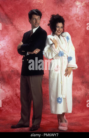 Szenenfoto aus "Die Nanny" Fran Drescher Charles Shaughnessy, 1994 Datei Referenz # 31129061 THA nur für redaktionelle Verwendung - Alle Rechte vorbehalten Stockfoto