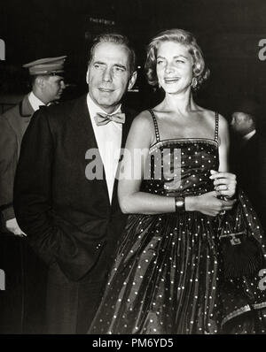 Humphrey Bogart und Lauren Bacall, circa 1952. Datei Referenz # 31202 116 THA Stockfoto