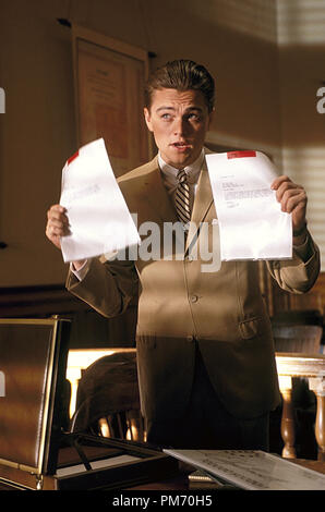 Film Still / Werbung immer noch von "Catch Me If You Can" Leonardo DiCaprio © 2002 DreamWorks Foto: Andrew Cooper Stockfoto