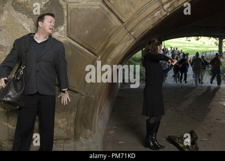 Szenenfoto aus "Ghost Town" Ricky Gervais © 2008 Dream Works Foto: Sarah Shatz Datei Referenz # 30755130 THA nur für redaktionelle Verwendung - Alle Rechte vorbehalten Stockfoto