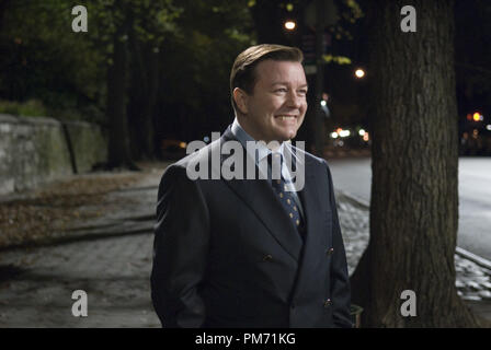 Szenenfoto aus "Ghost Town" Ricky Gervais © 2008 Dream Works Foto: Sarah Shatz Datei Referenz # 30755132 THA nur für redaktionelle Verwendung - Alle Rechte vorbehalten Stockfoto