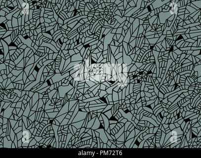 Original Hand gezeichnet Vektor nahtlose Muster Stockfoto