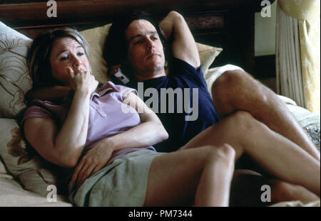 Film Still / Werbung immer noch von "Bridget Jones - Schokolade zum Frühstück" Renee Zellweger, Hugh Grant Foto: Alex Bailey © 2001 Miramax Datei Referenz # 308471319 THA nur für redaktionelle Verwendung - Alle Rechte vorbehalten Stockfoto