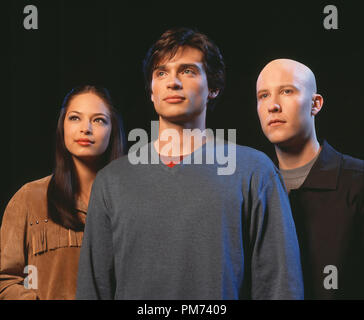 Film Still / Werbung immer noch von der mallville' Kristin Kreuk Tom Welling, Michael Rosenbaum 2001 Photo Credit: David Gray Datei Referenz # 30847288 THA nur für redaktionelle Verwendung - Alle Rechte vorbehalten Stockfoto