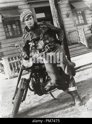 Marlon Brando, "Der Wilde" 1953 Columbia Datei Referenz # 30928 038 THA Stockfoto
