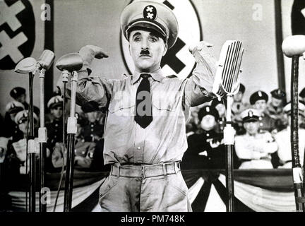 Charles Chaplin, "Der Große Diktator" 1940 Datei Referenz # 30928 074 THA Stockfoto